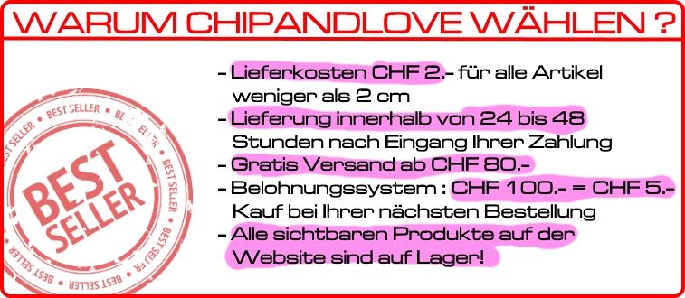 Warum www.chipandlove.ch wählen ?