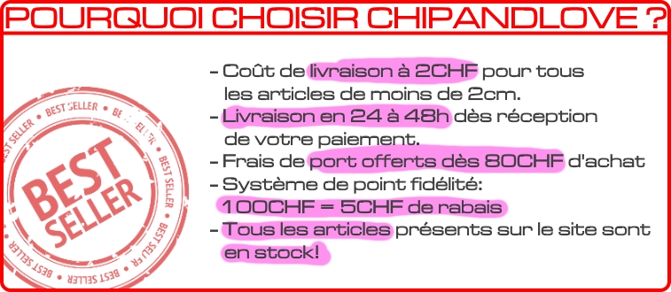 Pourquoi choisir www.chipandlove.ch ?