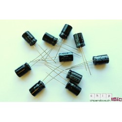 10 condensateurs 470uF/16V