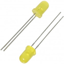 10x  LED 5mm [GELB]