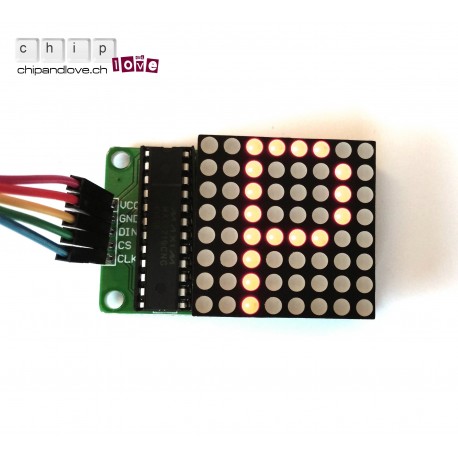 8x8 Matrix LED-Display Kit für Arduino
