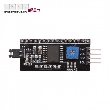 Interface I2C pour LCD 1602 Interface I2C pour LCD 1602