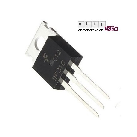 Transistor bipolaire NPN TIP31C