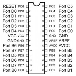 ATMEGA 168 PU