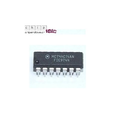 MC74HC14AN - Hex Inverter avec Schmitt Trigger Input MC74HC14AN - Hex Inverter avec Schmitt Trigger Input