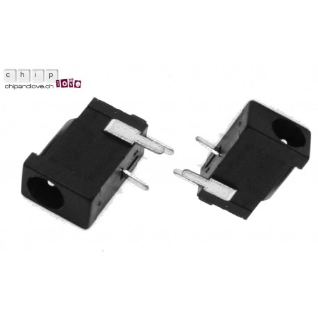 DC plug female 1.1 x 3.5 mm