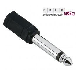 Mono-Klinke-Adapter 3.5 mm - 6.3 mm