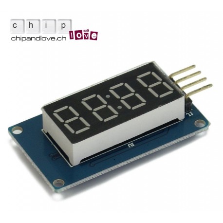 4 Bits Digital LED Display