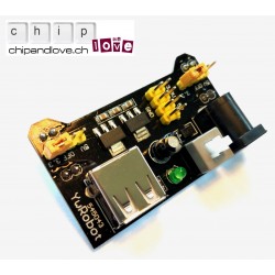 Module d'alimentation pour breadboard