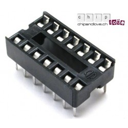 Socket pour IC DIP14