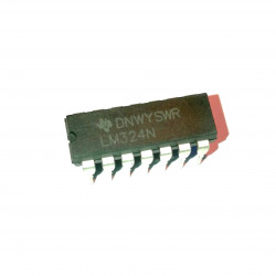 Quad operational amplifiers LM324N