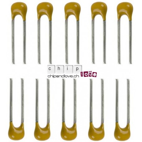 10x Keramik Kondensator 22pF