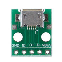 Micro USB to DIP adapter