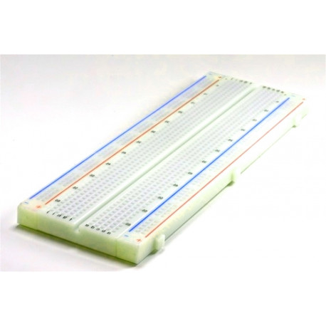 Steckable breadboard Anzahl Polklemmen 830, 165 x 55 x 9mm