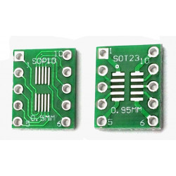 SMD zu DIP10 Adapter