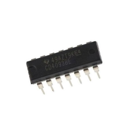 CD4093BE - Quad 2-Inputs Schmit Triggers