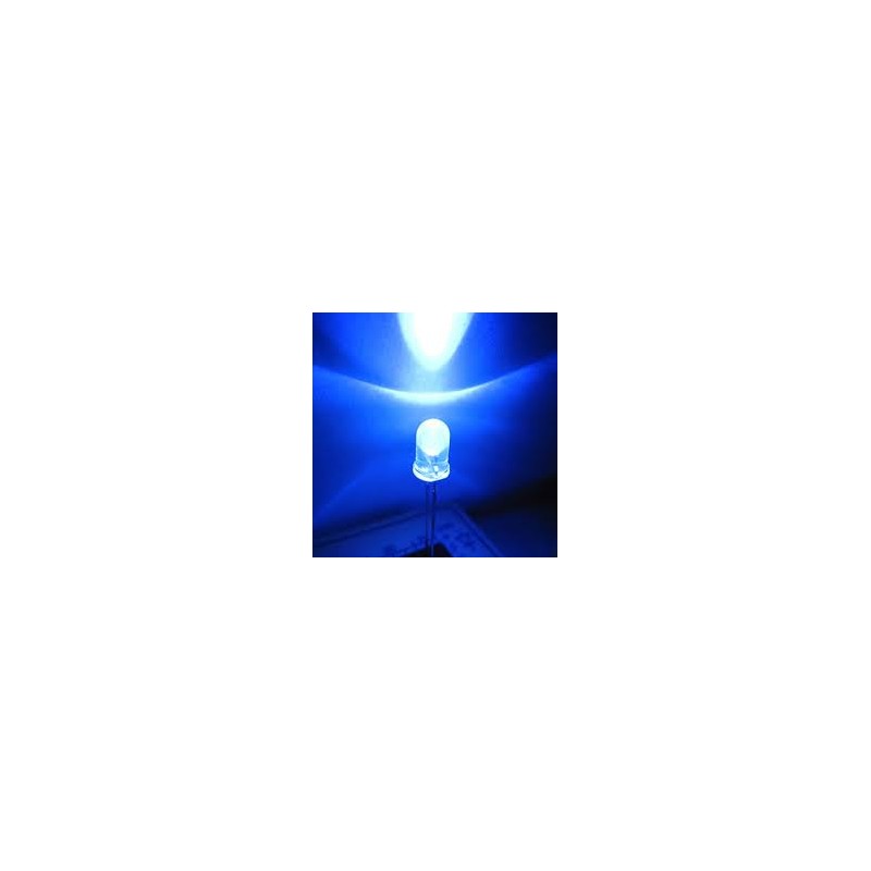 LED transparentes bleues 3mm