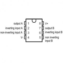 NE5532P - Low Noise Amplifier