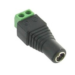 DC plug femelle à bornier 2.1 x 5.5 mm