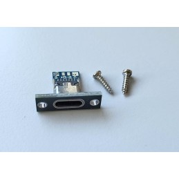 Prise USB C 3.1 femelle à souder et visser